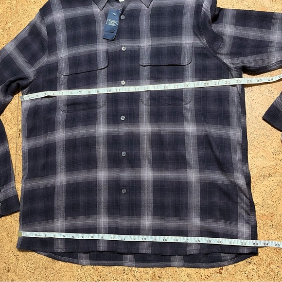 Abercrombie & Fitch Soft A&F Collection Plaid Flannel Button Down Shirt NWT XL - Picture 12 of 13